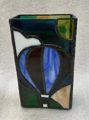 Buy Colourful Lead And Glass Vase 7. 1/4” Tall • 9.50£