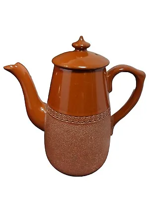 Buy Vtg Lovatt Langley Ware 6.5  Brown Glaze Tea Water Pot Langley Mill Derbyshire  • 10.99£