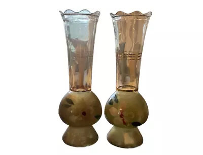 Buy Vintage 1940s Green Blow Glass Vase • 23.72£