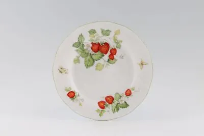 Buy Queens - Virginia Strawberry Green Edge Swirl Emb. - Tea / Side Plate - 210659Y • 9.50£