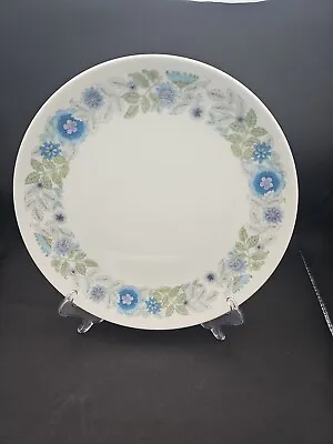 Buy Vintage Wedgwood CLEMENTINE Blue Flower Border Small Dinner Lunch Plate 9  • 7£