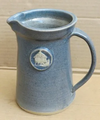 Buy Stoneware Studio Pottery Milk Jug With Oriental House Motif • 7.50£