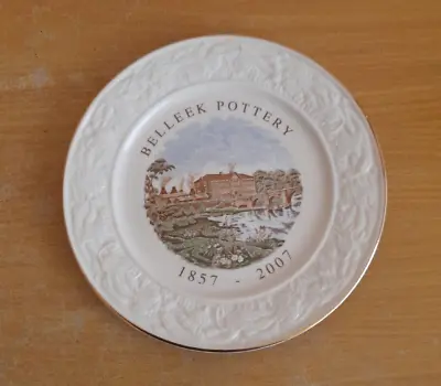Buy Belleek Pottery 150th Anniverary Plate 1857-2007  12 Mark  Numbered 153/250 Rare • 53.99£