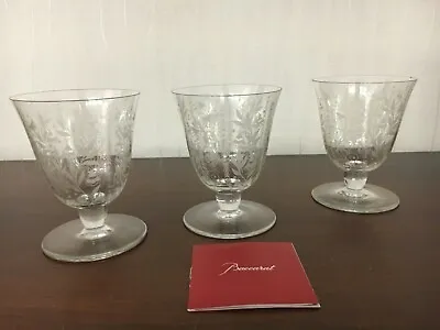 Buy 3 Glasses Wine Argentina IN Crystal Baccarat (Price To Unit) • 56.34£