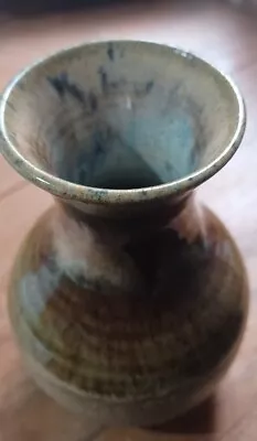 Buy Beautiful Vintage Signed CANTERBURY Studio POTTERY Stoneware GLAZED Vase • 9.99£