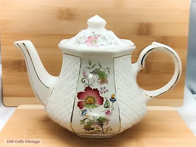Buy Floral Vintage Sadler Porcelain Teapot • 29.99£