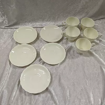 Buy Grant Tuscan China Tea Cups And Saucer Set Of Five • 4.99£
