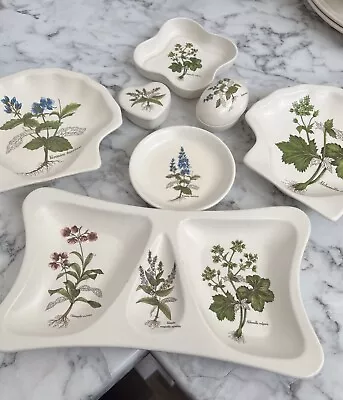 Buy Vintage Poole Country Lane Vegetable Hors D’Oeuvres Serving Dish 3 Section Plate • 6£