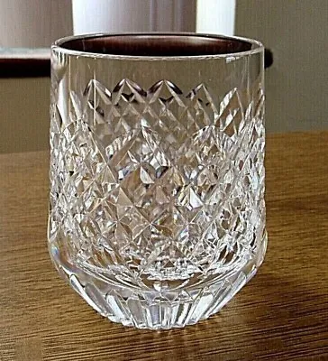 Buy Tyrone Crystal Whiskey Roly Poly Glass Sperrin Cut Vgc Signed • 18£