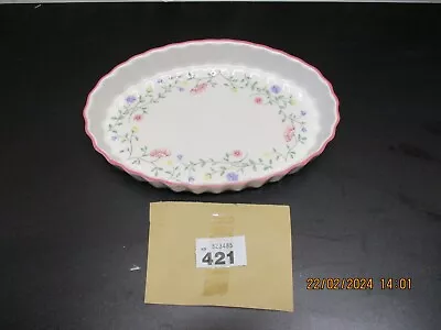 Buy Johnson Brothers Summer Chintz Oval Fluted Flan Dish • 9.99£