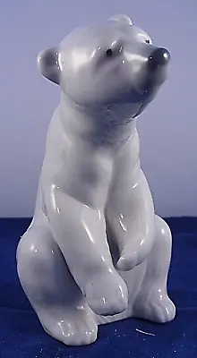 Buy Lladro Resting Polar Bear 1208.Handmade Vintage Porcelain Figurine.Boxed. • 19.95£