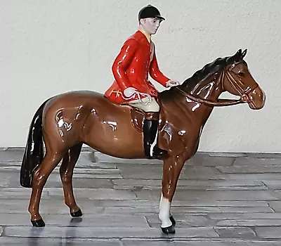 Buy Beswick Rare Standing Horse & Huntsman Style Two By Arthur Gredington No. 1501 • 149.99£