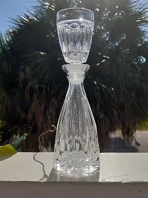 Buy Vintage Bohemia Czech Crystal Decanter With Shot Glass Stopper • 23.64£