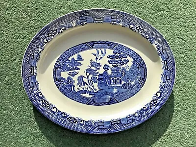 Buy Early 20th Century Wood & Sons / Wood's Ware Willow Pattern Platter 29 Cm • 20£