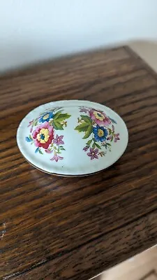 Buy Vintage Collectable Royal Grafton Malvern Oval Trinket Box With Lid • 2£