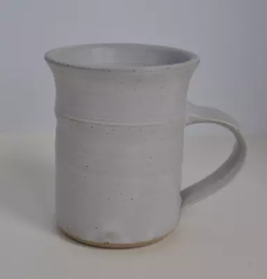 Buy Small Grey Studio Pottery Mug. Vintage 70s. Hand Thrown. 9cm Tall. 7cm Diameter • 3.50£