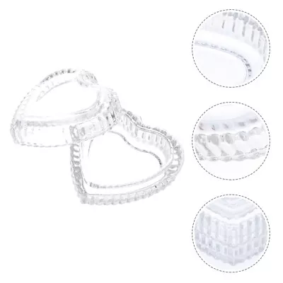 Buy Heart-Shaped Crystal Tray For Engagement Ring And Wedding Jewelry  • 12.58£