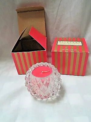 Buy 2 Cut Glass Votive Candle Holders + BAYBERRY Candles New Old Stock Shaklee Gift • 6.23£
