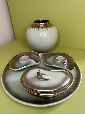 Buy WGP Bay Keramik West German Pottery ‘Doris’ Dressing Table Set. # Not Fat Lava # • 36.96£