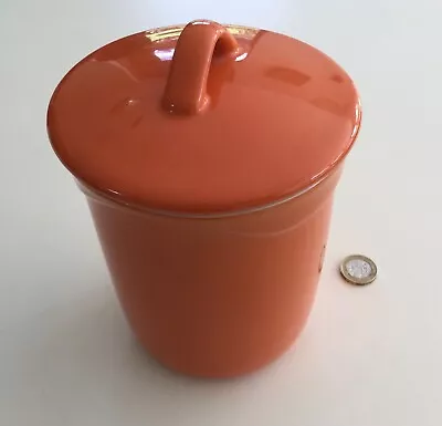 Buy Le Creuset Stoneware - Ceramic Orange - 0.8L - Vintage Storage Jar With Lid. • 12.50£