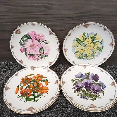 Buy Royal Albert Queen Mothers Favourite Flowers By Sara Anne Schofield  Plate • 6.95£