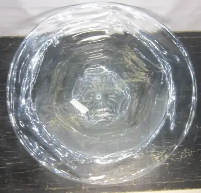 Buy Whitefriars Rare C1930s Clear Open Ribbed Wave Blown Glass Bowl By James Hogan • 180£