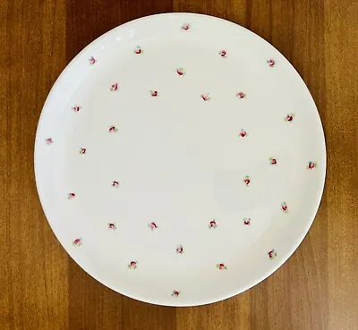 Buy Vintage Cauldon China England Pink Roses Plate Platter 10.5  No Chips/No Cracks • 45.54£