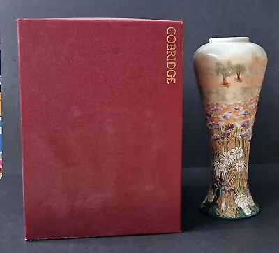 Buy Cobridge Stoneware Vase, Limited Edition, Designed By Rachel Bishop, Ox-Eye • 230£