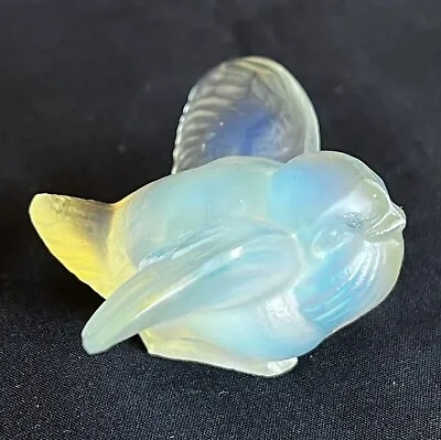 Buy Sabino Opalescent Small Glass Bird, France - Signed, Perfect Condition, 3” Wide • 37.93£