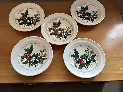 Buy Portmeirion The Holly And Ivy Soup Bowls. Bargain. • 28£