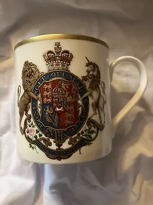 Buy Royal Collection Fine Bone China Coat Of Arms Mug • 17£