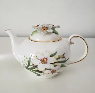 Buy Royale Stratford Country Cottage Teapot Collection Floral Spring Narcissus • 120£