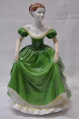 Buy Coalport Figurine  Heather  Ladies Of Fashion Series 8  / 20cm Hairline Base • 4.99£