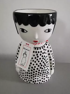 Buy BNWT Anthropologie Kinska 7.5  Tall Ceramic Doll Planter * NEW • 55£