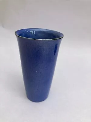 Buy Jane Cox Small Studio Pottery  Vase - Blue - Vgc • 14.99£