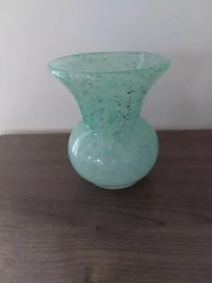 Buy Small Strathearn/Yasart Green Vase. • 7.50£