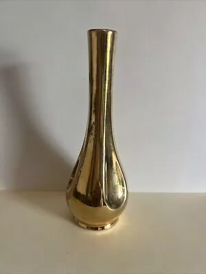 Buy Vintage Retro 1930's Art Deco Crown Devon Gold Lustre Bud Vase • 4.58£