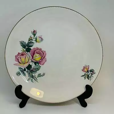 Buy ALFRED MEAKIN Pink Roses LUNCH PLATE 9  • 3.99£