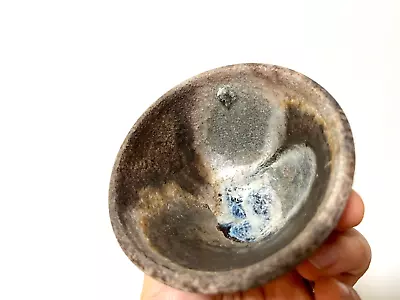 Buy Rustic Woodfired Unglazed Handmade Pottery Ceramic Teacup Yunomi Wabisabi Ocean • 26.56£