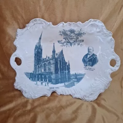 Buy Antique Preston Guild 1902 Plate Earl Derby K.G. Commemorative Ware • 20£