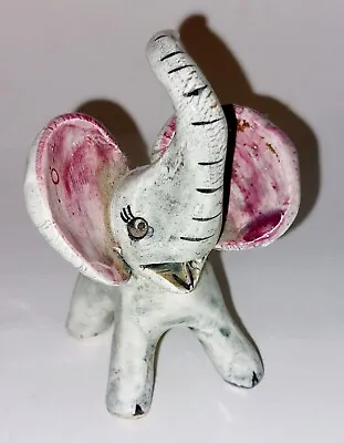 Buy Elephant Studio Pottery Vintage Small Grey Pink • 7.99£