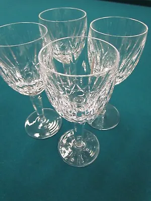 Buy Waterford Kildare Set Of 4 Crystal Wine Glasses - 6 1/2  - Excellent Condition! • 43.22£