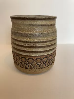 Buy Broadstairs Pottery Vintage MCM Stoneware Pot 9cm High / 7cm Wide  • 10£