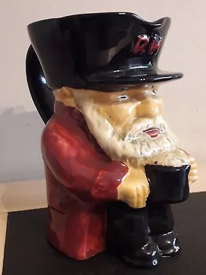Buy SHORTER AND SONS LARGE CHELSEA PENSIONER HAND PAINTED TOBY JUG 16cm • 12£