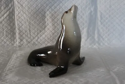 Buy Lomonosov Sitting Seal 12cm Figurine - VGC • 9.95£