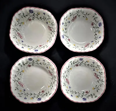 Buy JOHNSON BROS  England  Summer Chintz Pattern  4- Square Cereal Bowls  6 1/8  • 18.90£