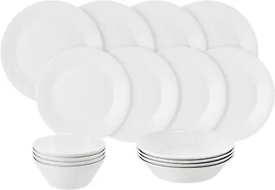 Buy Royal Doulton 1815 Pure 16-Piece Dinnerware Sets, White • 244.59£