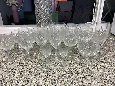 Buy Selection Of Cut Glass/crystal Glasses Unused • 20£