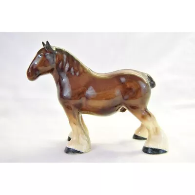 Buy Vintage Melba Ware Brown Shire Horse • 20£