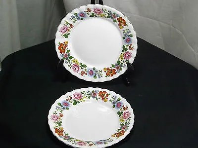 Buy A Pair Of ROYAL STAFFORD China Floral Pattern 16.5cm Tea / Side Plates • 9.50£
